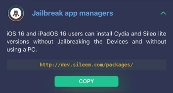 jailbreak app managers - step 2