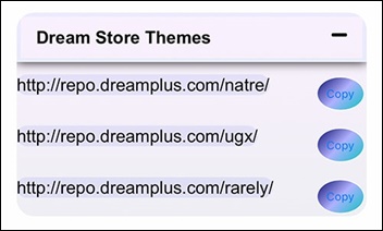 dream store themes