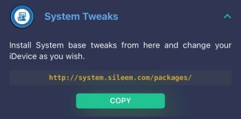 Sysytem tweaks - step 1